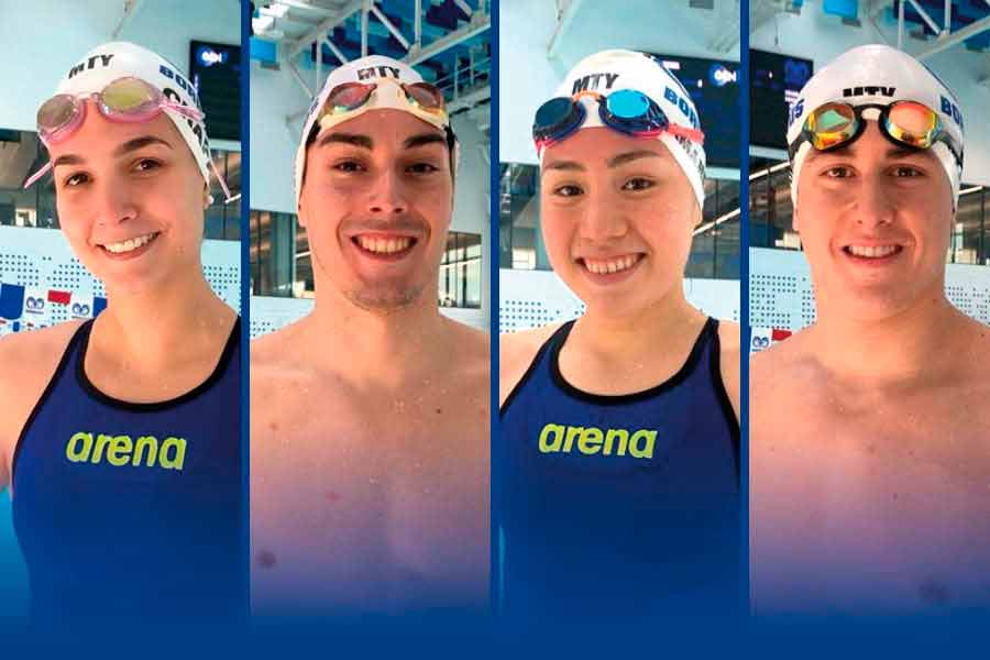 Entrenamiento Borregos de natación