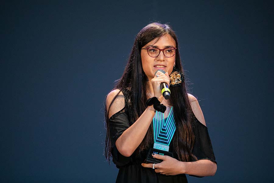 Nuria González, alumna del Tec de Monterrey