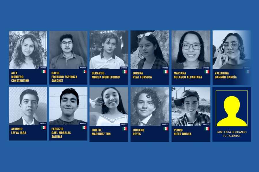 11 ganadores mexicano de la primera convocatoria de la beca Rise