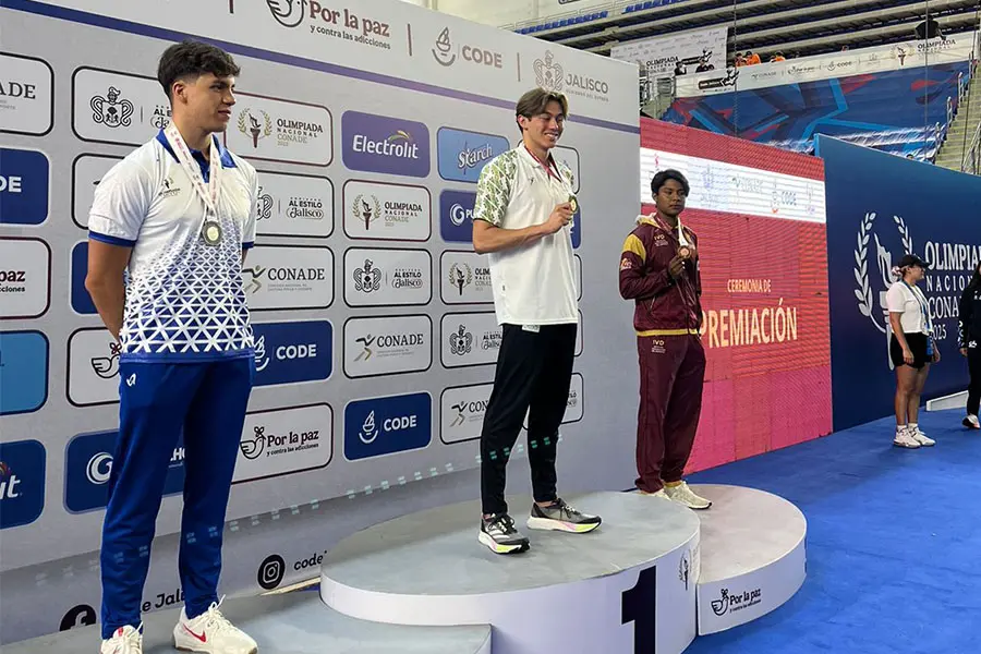 Salvador Medina obtuvo medalla de Oro