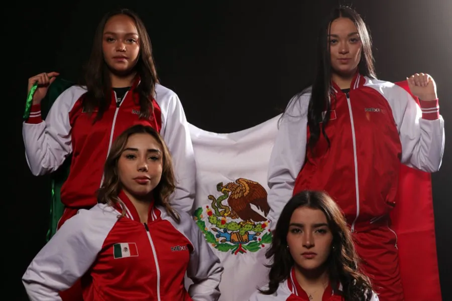 Las 4 estudiantes del Tec campus Santa Fe que representarán a México en Canadá.
