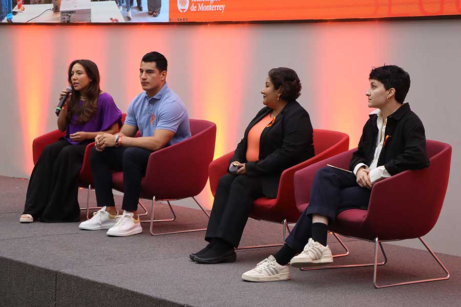 Panel programa Campus Seguros, Tec de Monterrey y ONU Mujeres.