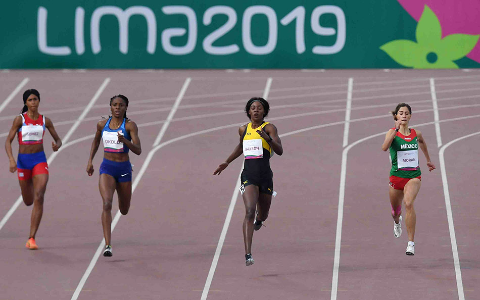 Paola Morán en la final de los Juegos Panamericanos