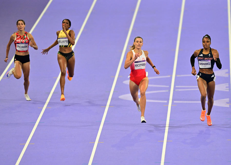 Paola Morán París 2024, avanza a semifinales en su prueba de 400m planos. 