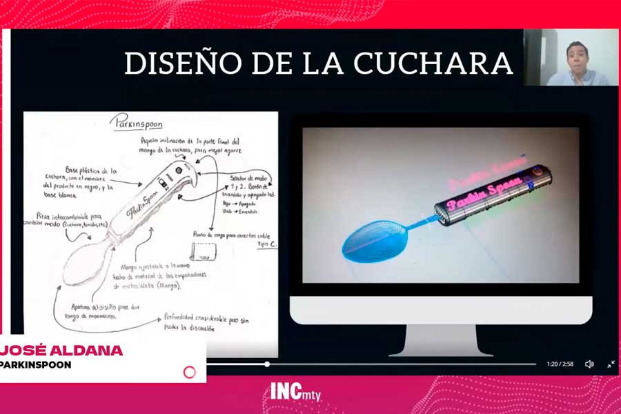 El dispositivo busca auxiliar a las personas con alguna discapacidad motriz.