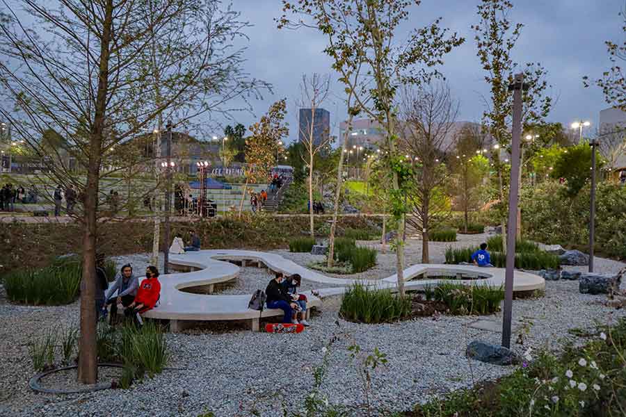 El Parque Central cuenta con 3 hectáreas de terreno compartido.