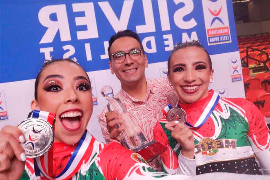 ¡Son de plata! estudiantes de CSF suben al podio en mundial de Cheer