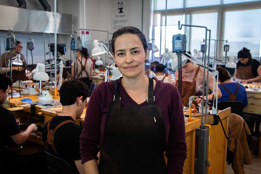 Milano Jewelry Week, certamen en el que fue premiada la profesora del Tec Guadalajara, Alejandra Alfaro.