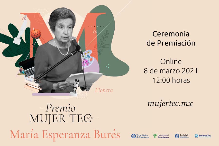 Invitación Premio Mujer Tec Esperanza Burés