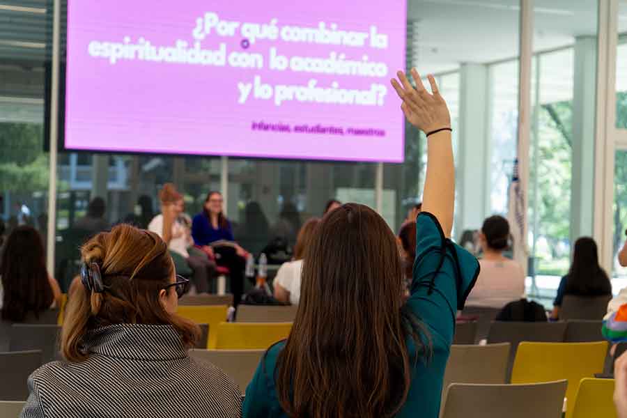 Al evento se dieron cita alumnos, profesores y parte de la comunidad del Tec.