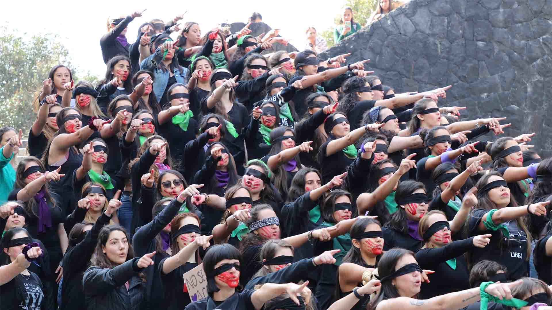 Protesta contra la violencia de género 