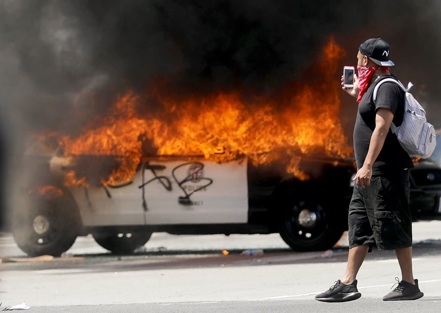 Las protestas se intensificaron a lo largo de la semana.