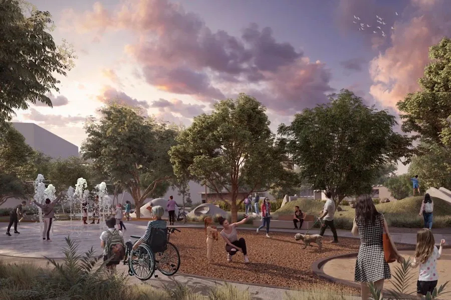 Proyección Parque Central