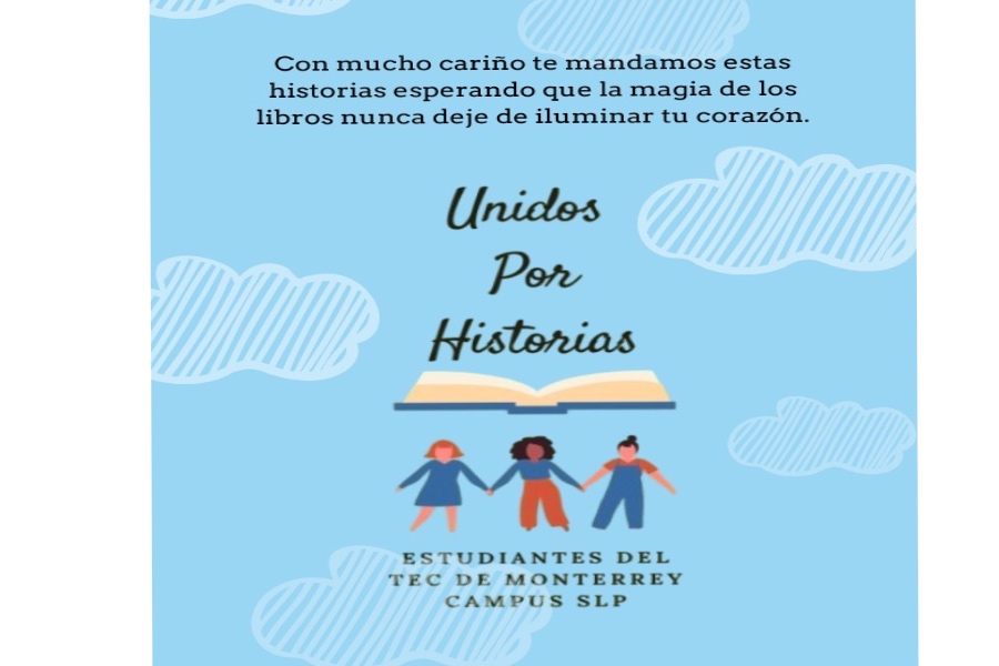 Flyer del proyecto Unidos por historias