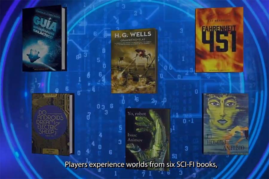 "I Love Read Sci-Fi" es un proyecto para promover la lectura de libros de ciencia ficción, creado por alumnos y profesores del Tec de Monterrey