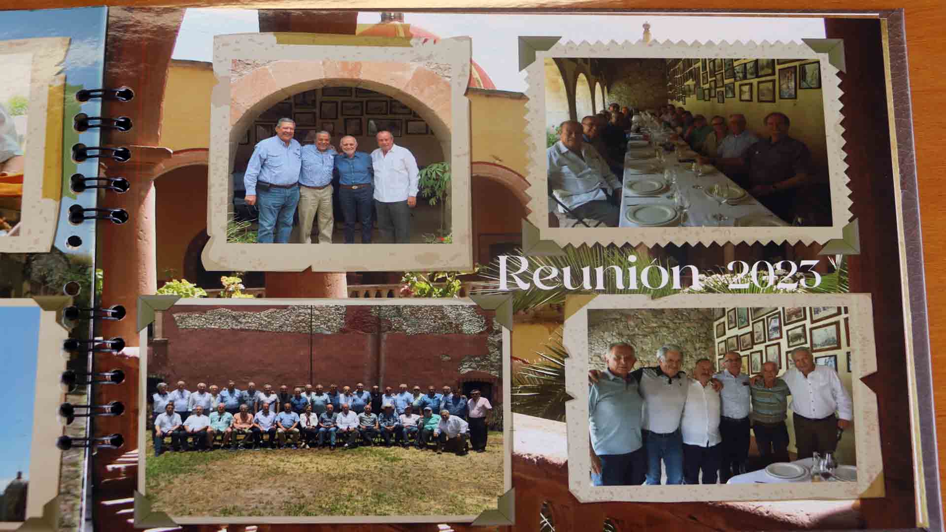 Álbum con fotos de la reunión 2023 generación 73 del Tec