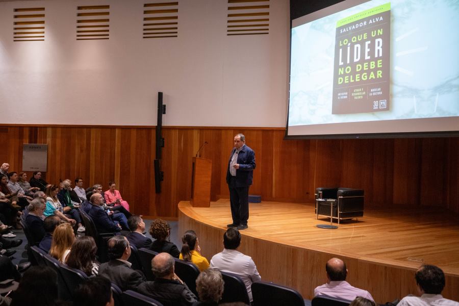 Salvador Alva en EGADE Business School. Foto: Amirhossein Hosseini.