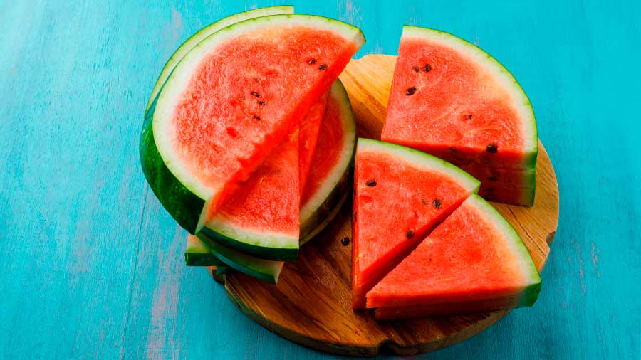 receta para agua de sandia por maestra de PrepaTec