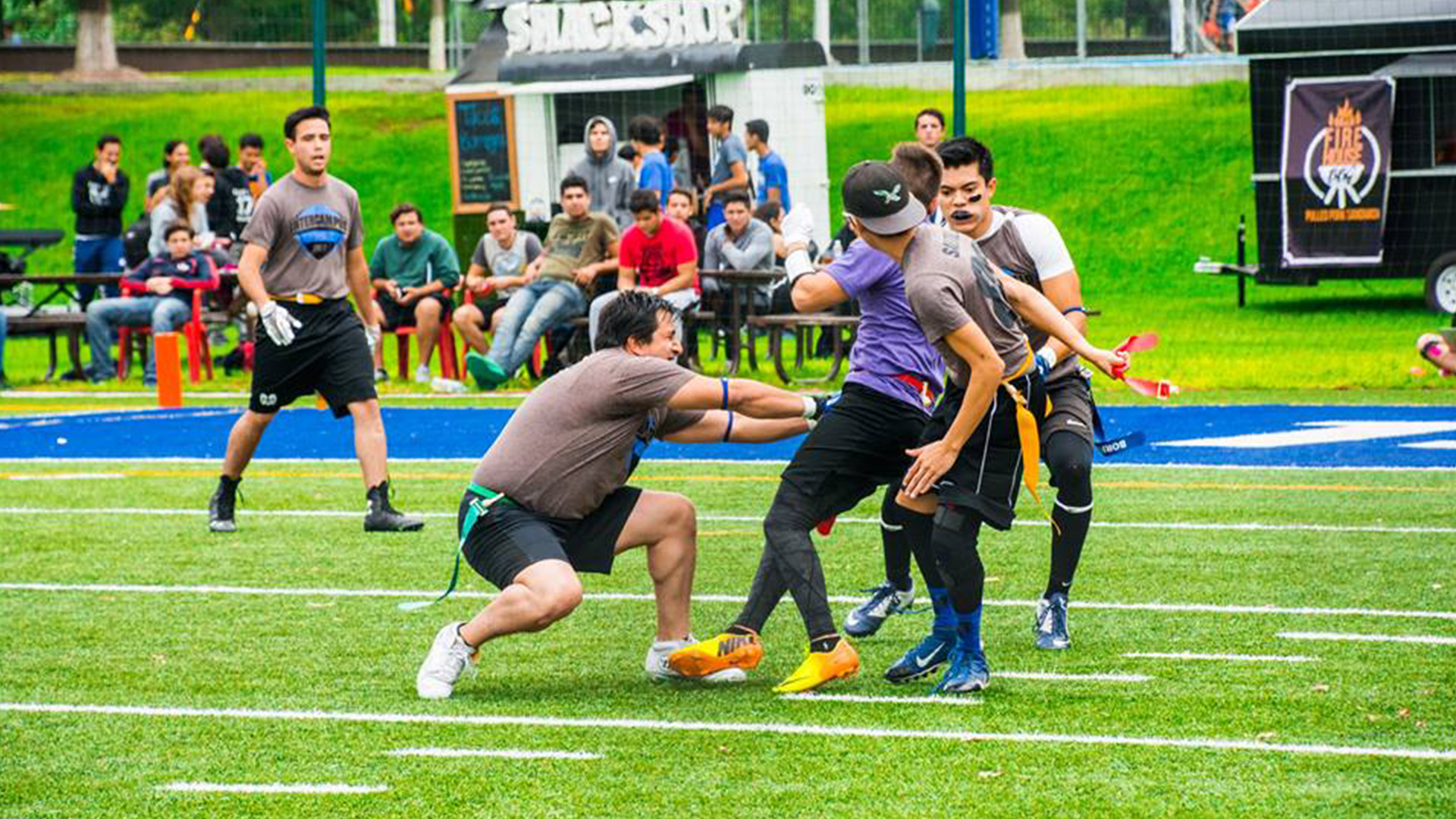 Partido de tochito dentro de los torneos de Intercampus Zona Norte