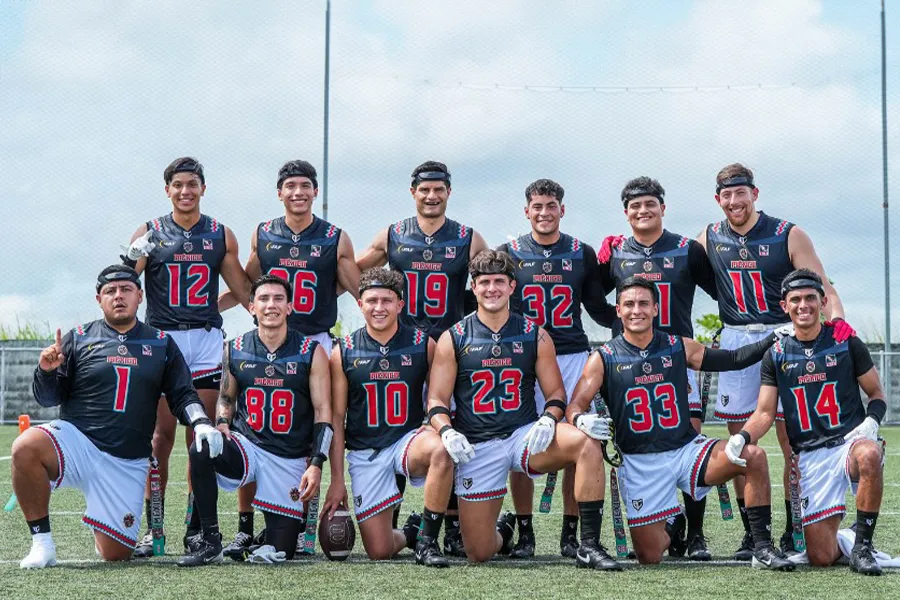 Selección mexicana de flag football.