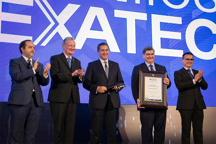 Sergio Villalón, premio EXATEC 2024