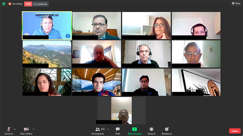 Sesión Virtual Congreso de Construcción 4.0