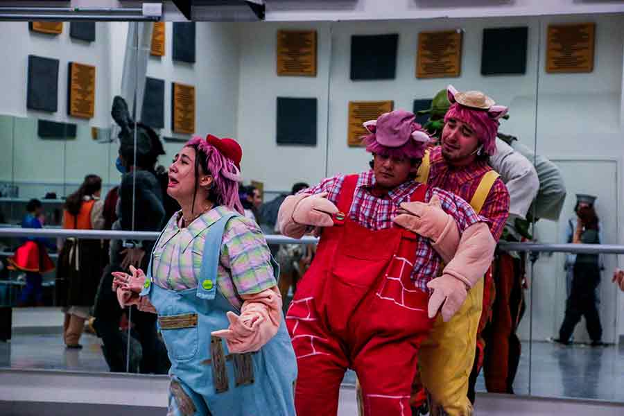 Shrek, el musical, presentado en el Tec Guadalajara.