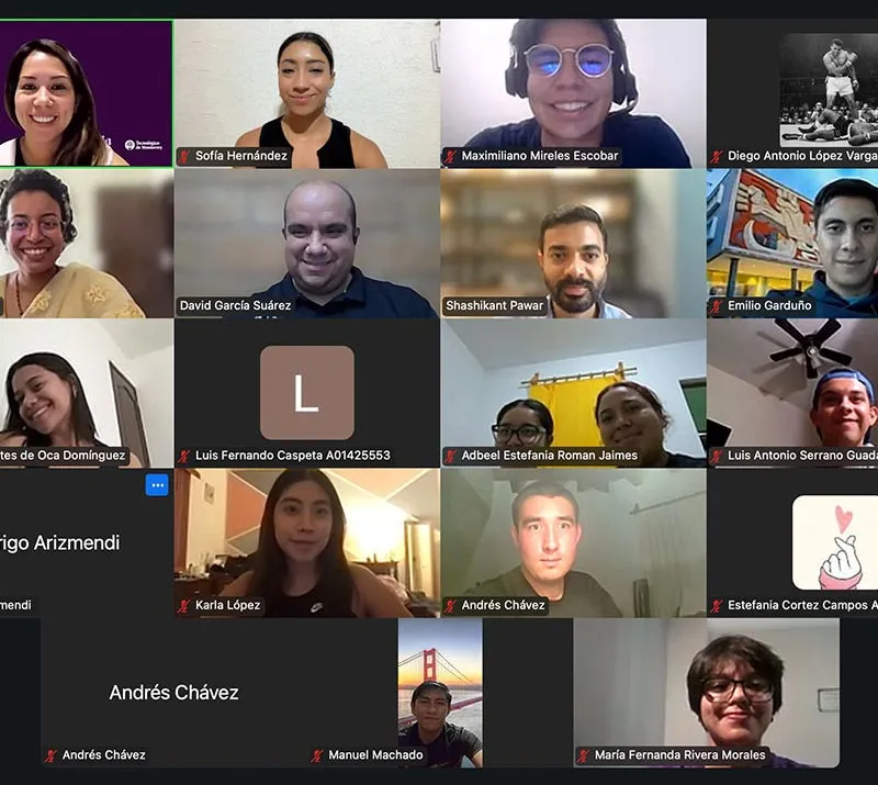 Profesores de Plaksha University en India, brindaron retroalimentación en el diseño de prototipos, fortaleciendo la visión de un aprendizaje inclusivo.