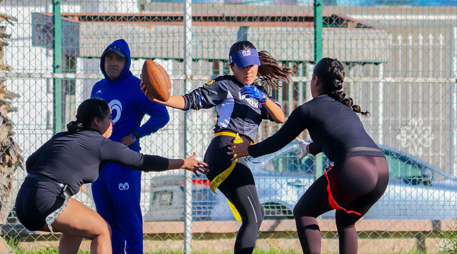 Talento de tocho bandera femenil de Borregos Laguna en su 10 aniversario