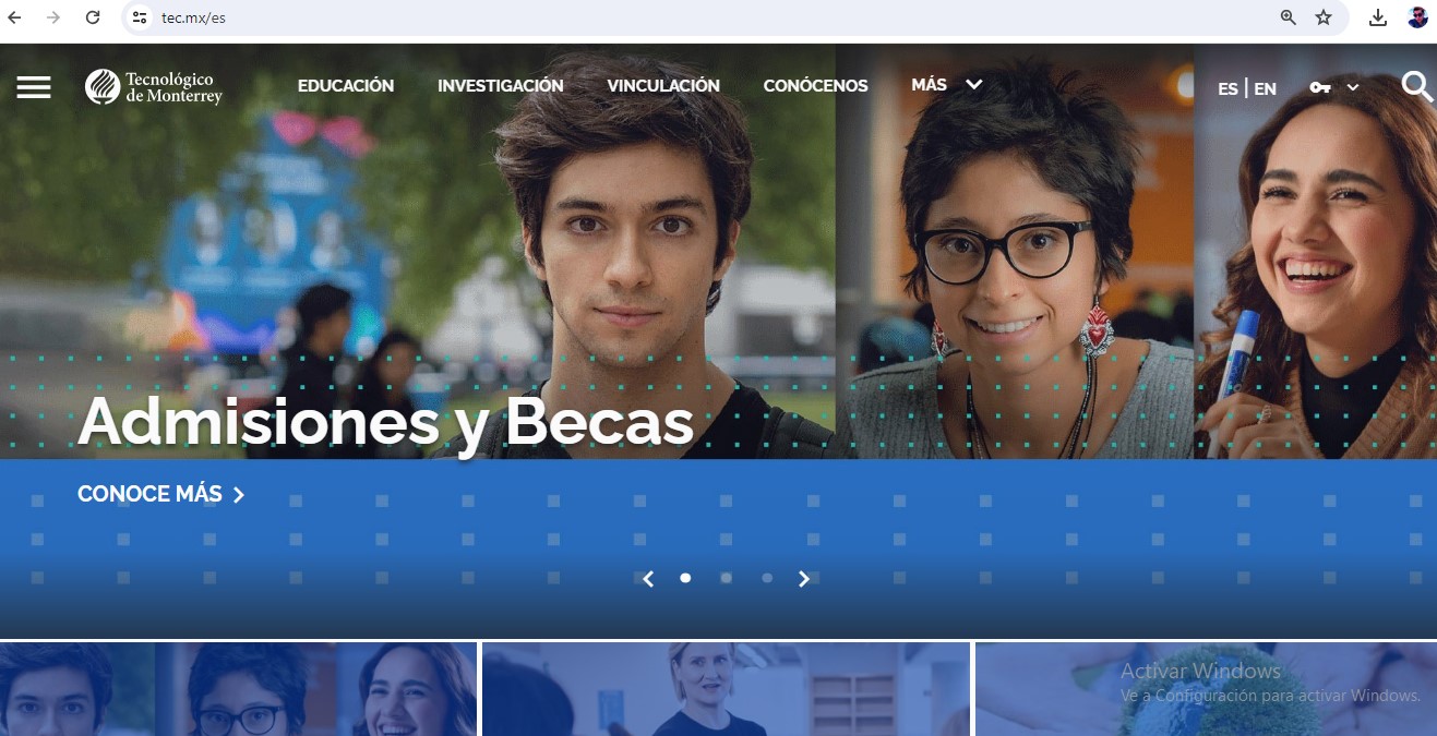 Tec.mx, el sitio oficial del Tec de Monterrey