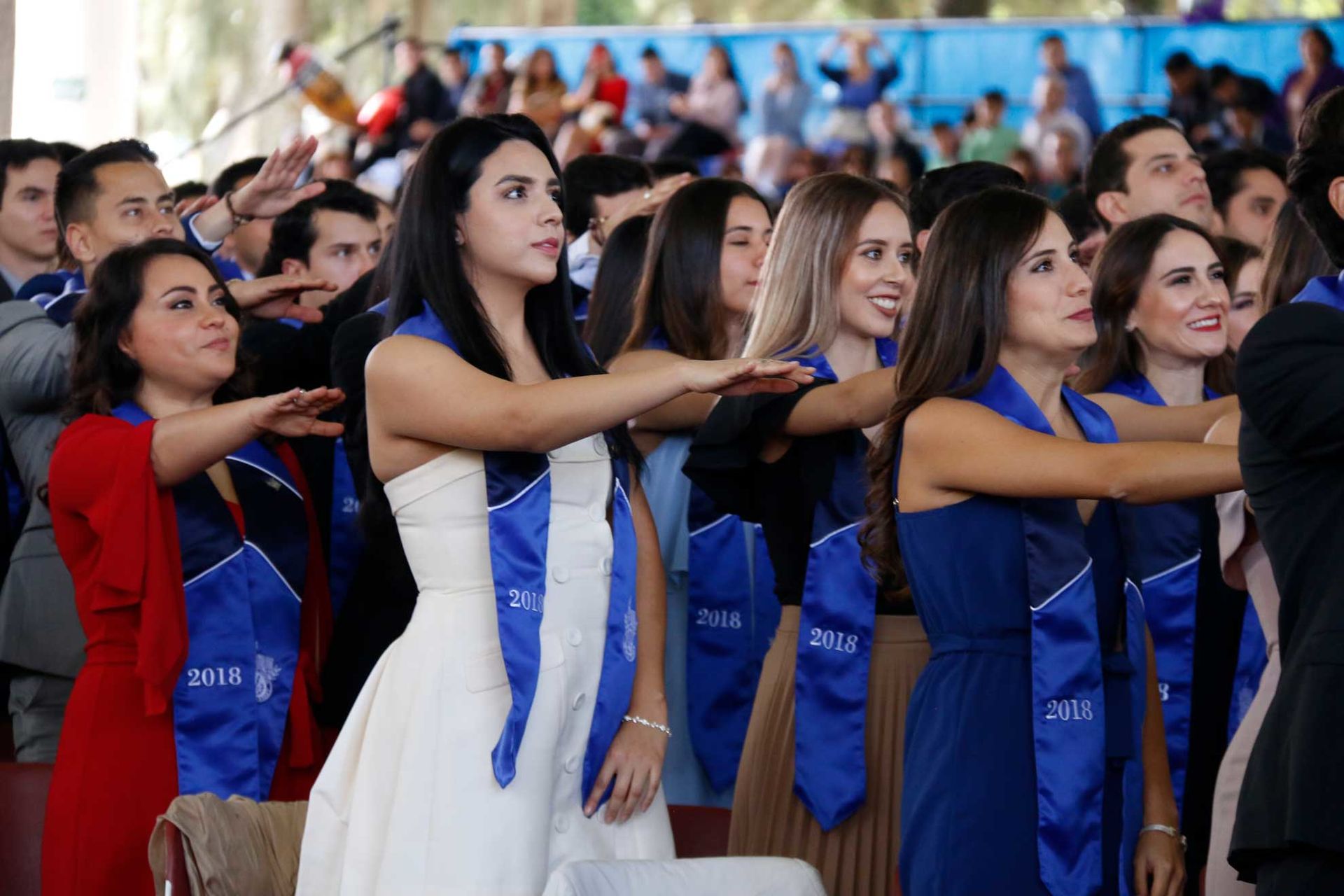 Toma de protesta graduacion