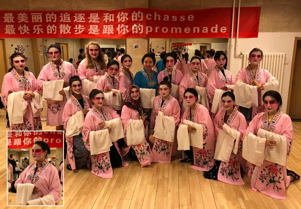 Las estudiantes tuvieron actividades para conocer la cultura china.