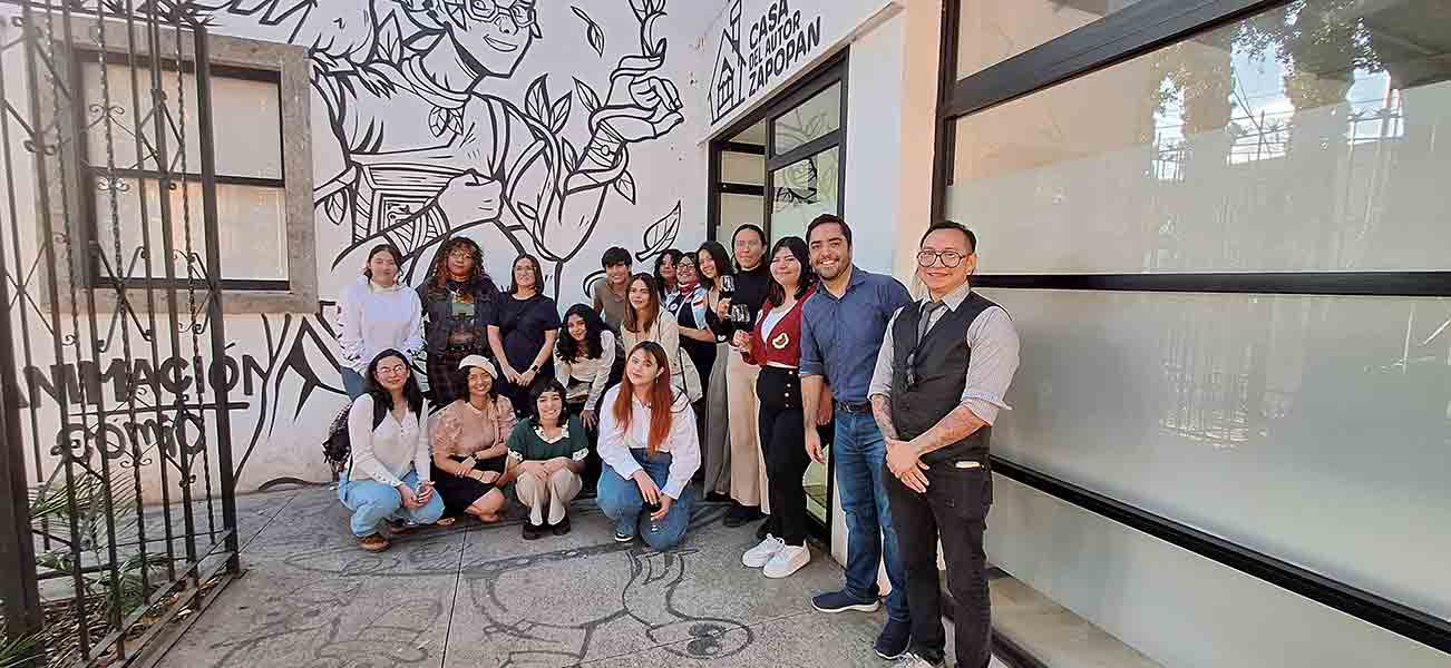 Vinculación con la casa del autor y estudiantes del Tec Guadalajara. 