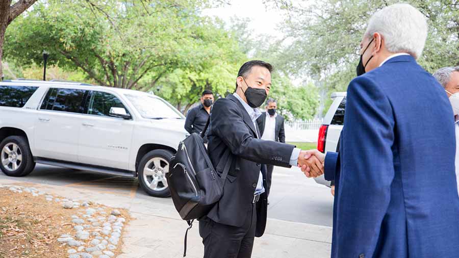 El presidente de Enterprise Singapore visitó el Tec de Monterrey