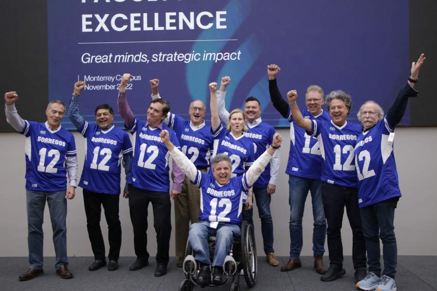 Los primeros líderes mundiales que forman parte de Faculty of Excellence se reunieron en el campus Monterrey del Tec