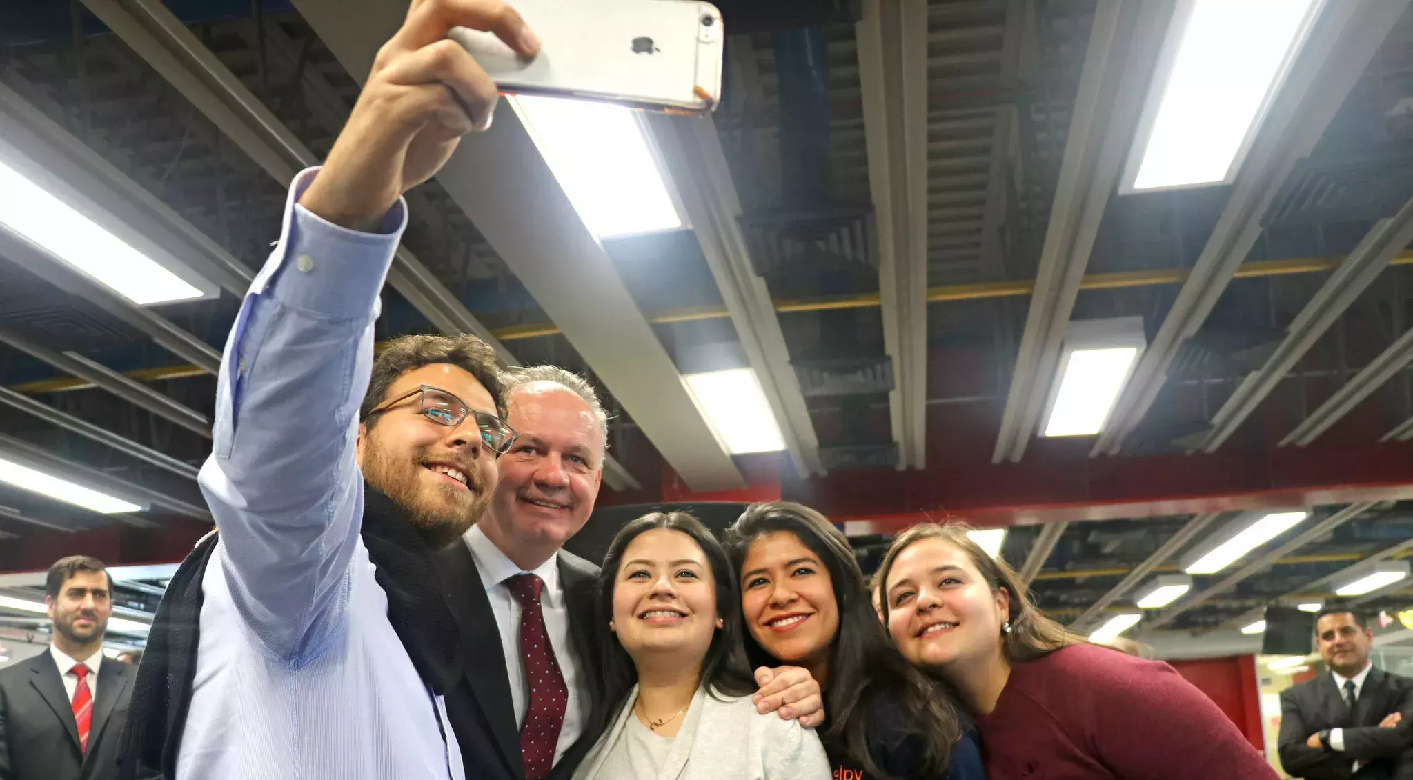 Presidente de Eslovaquia en el Tec de Monterrey