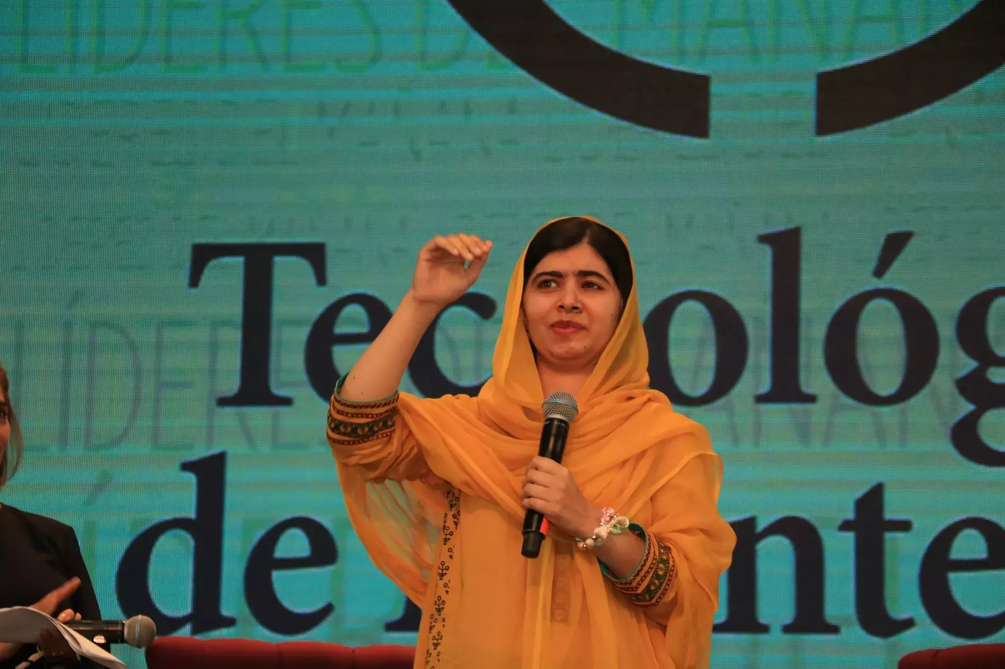 Malala en el Tec de Monterrey 