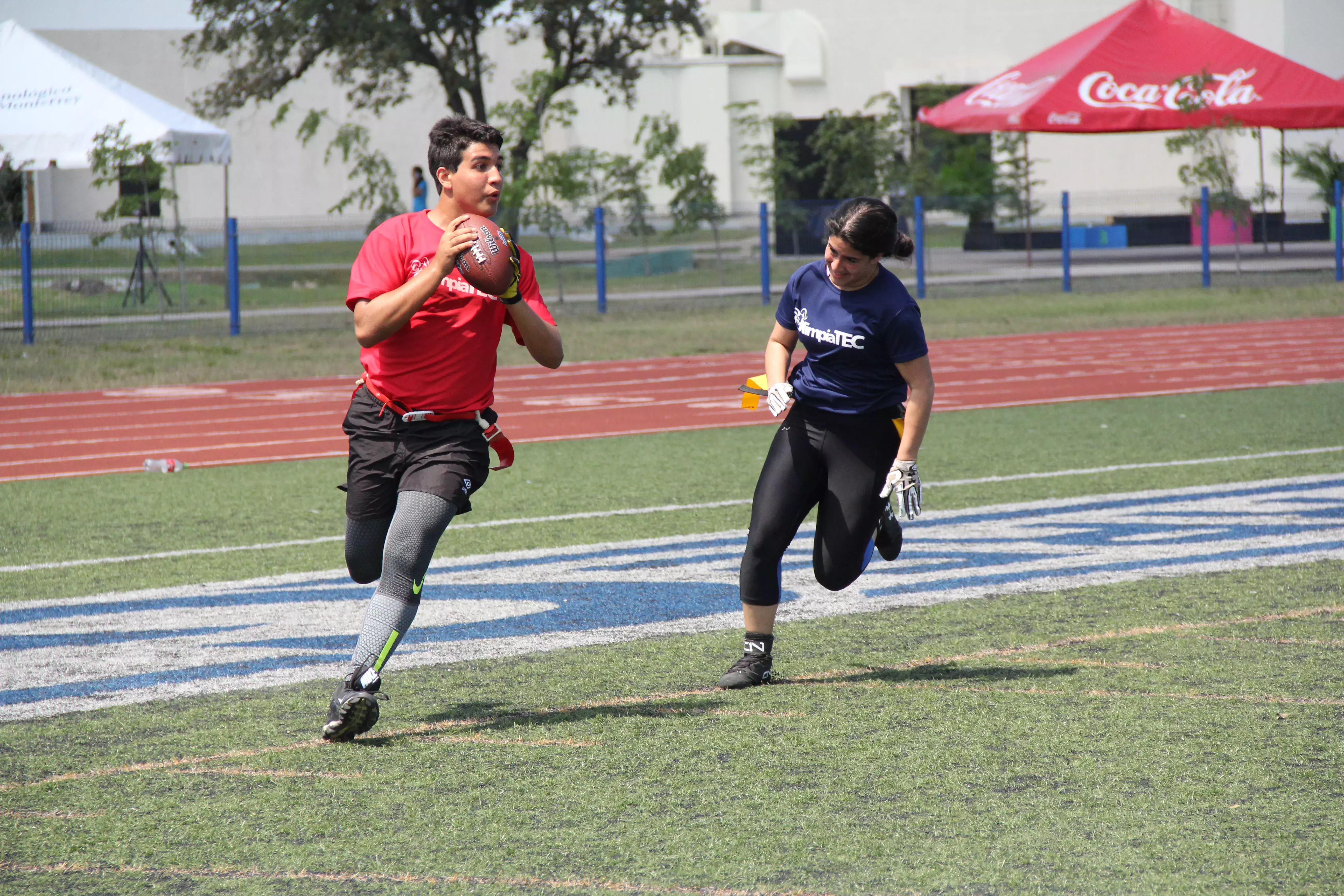 Jugando tochito en OlimpiaTec