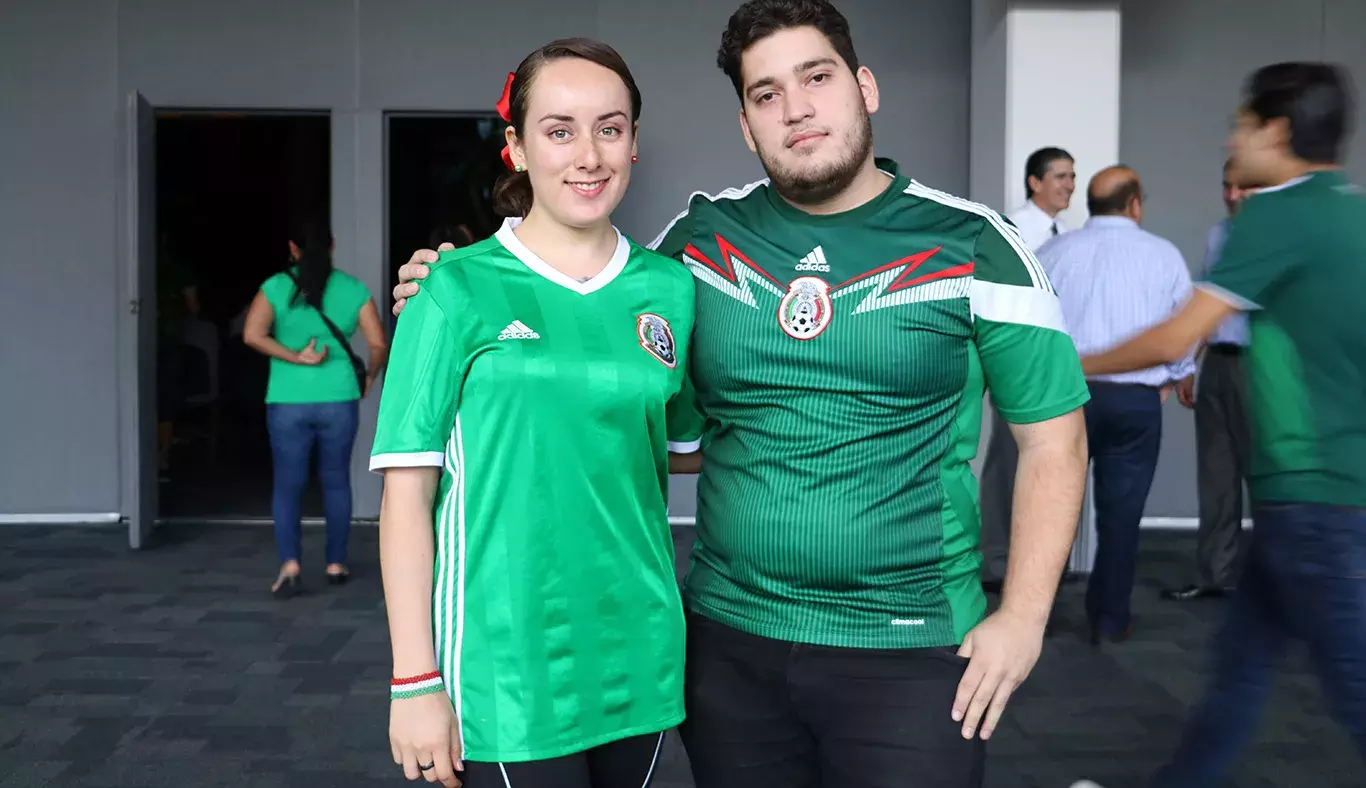 Comunidad Tec vivió el ambiente mundialista en el partido de México contra Suecia