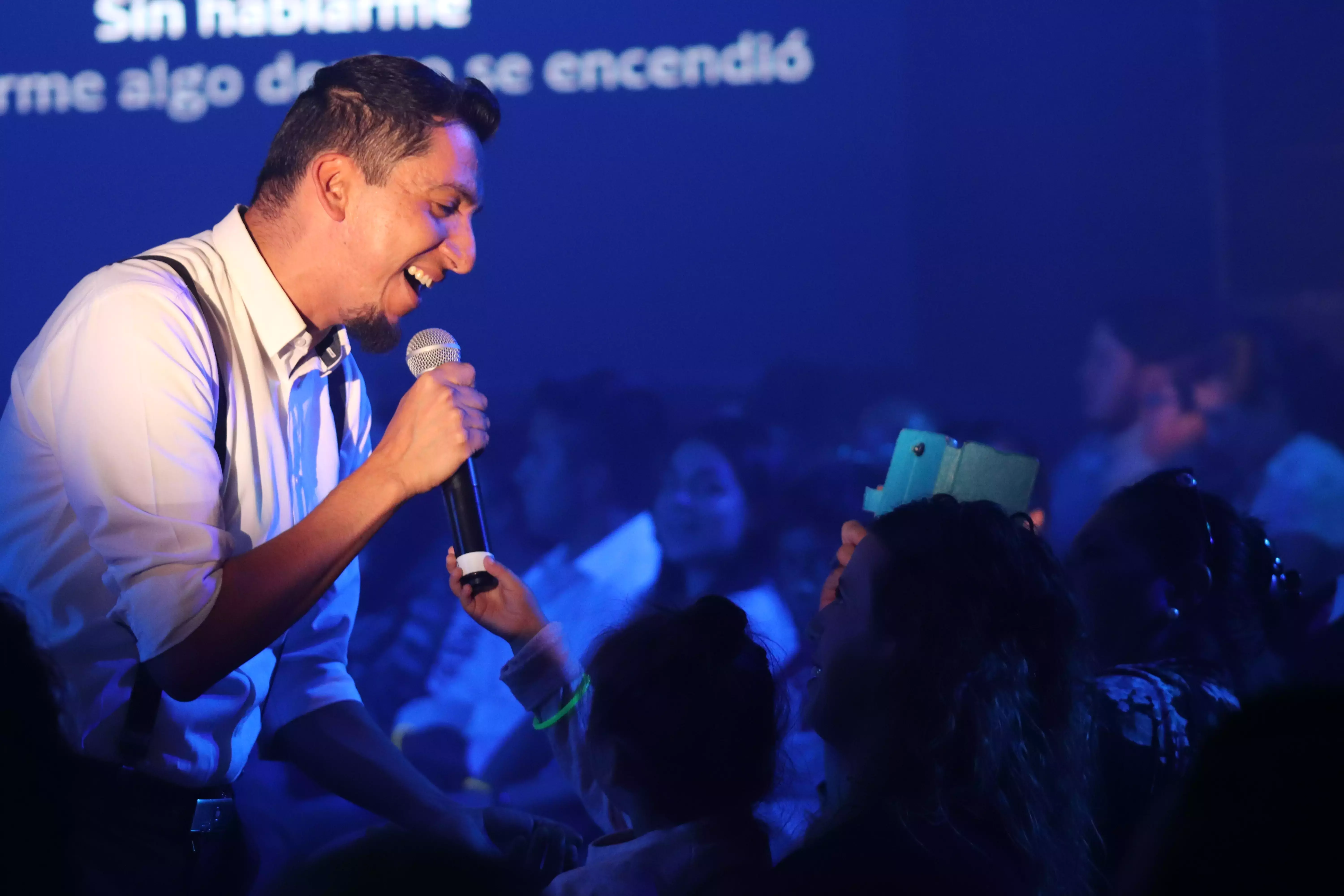 Alumnos durante el concierto ensamble Karaoke Night