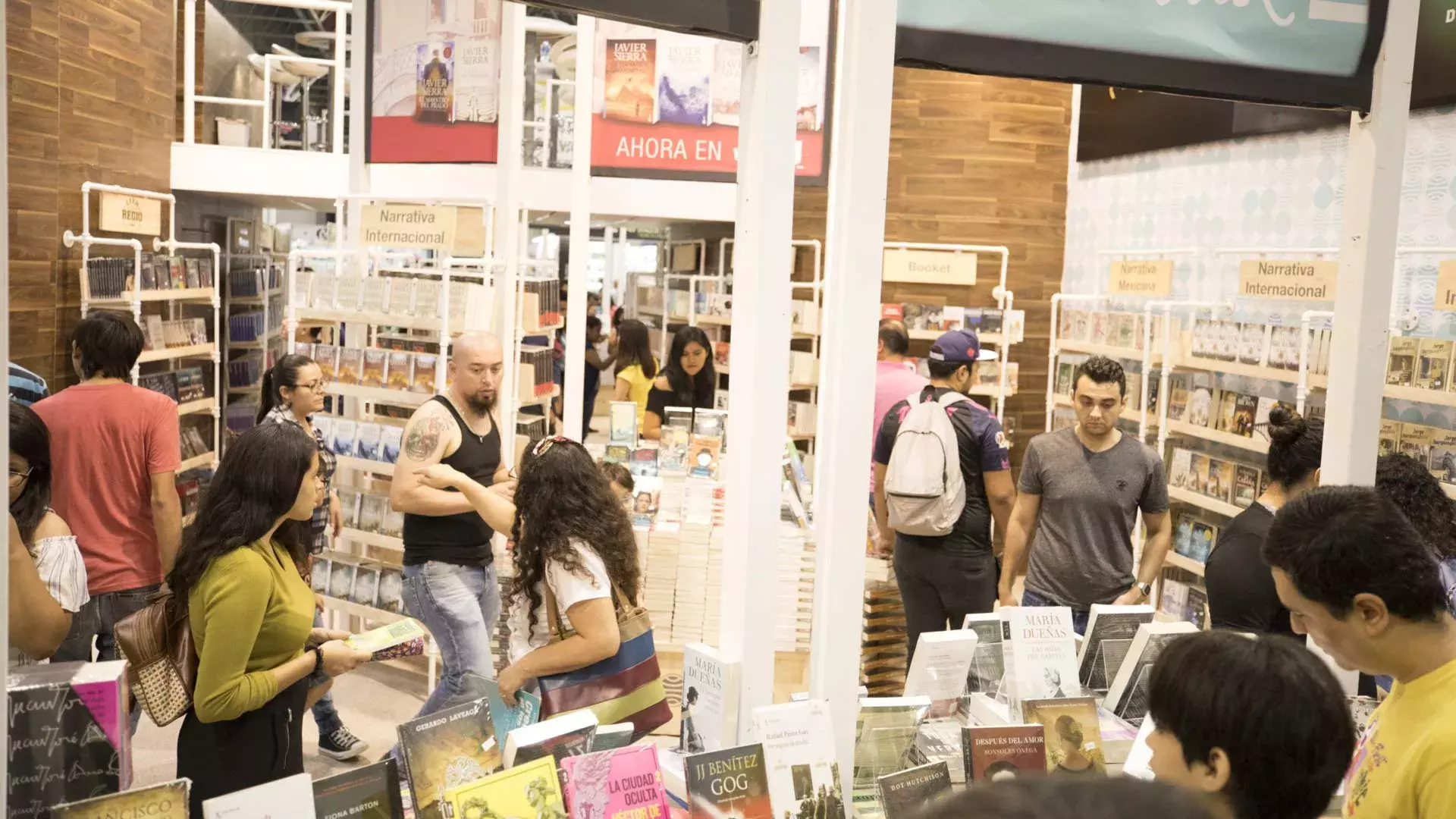 Feria Internacional del Libro Monterrey 2018.