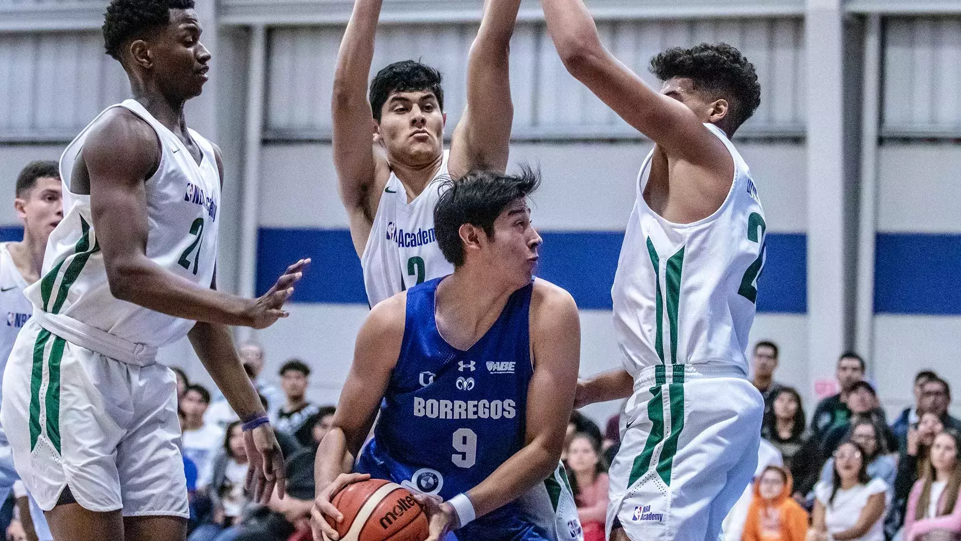 Borregos Hidalgo vence a la NBA Academy Latinoamérica