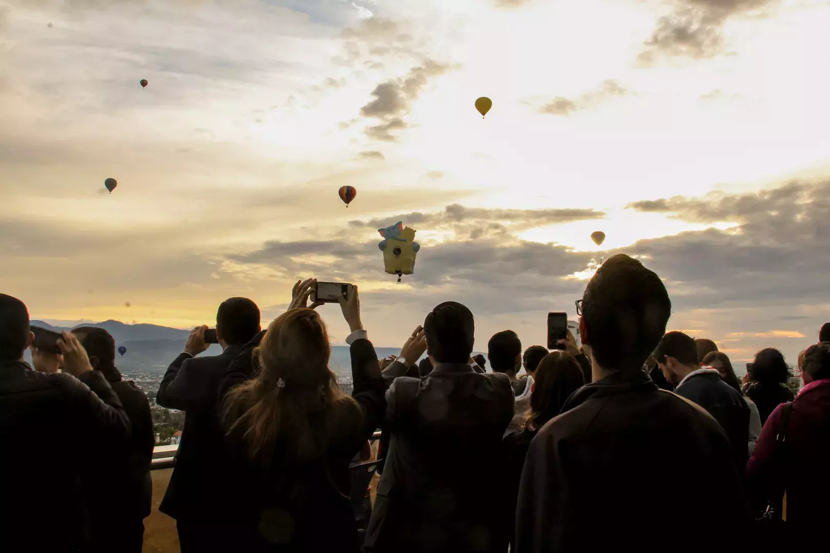 Festival Internacional del Globo desde el Tec