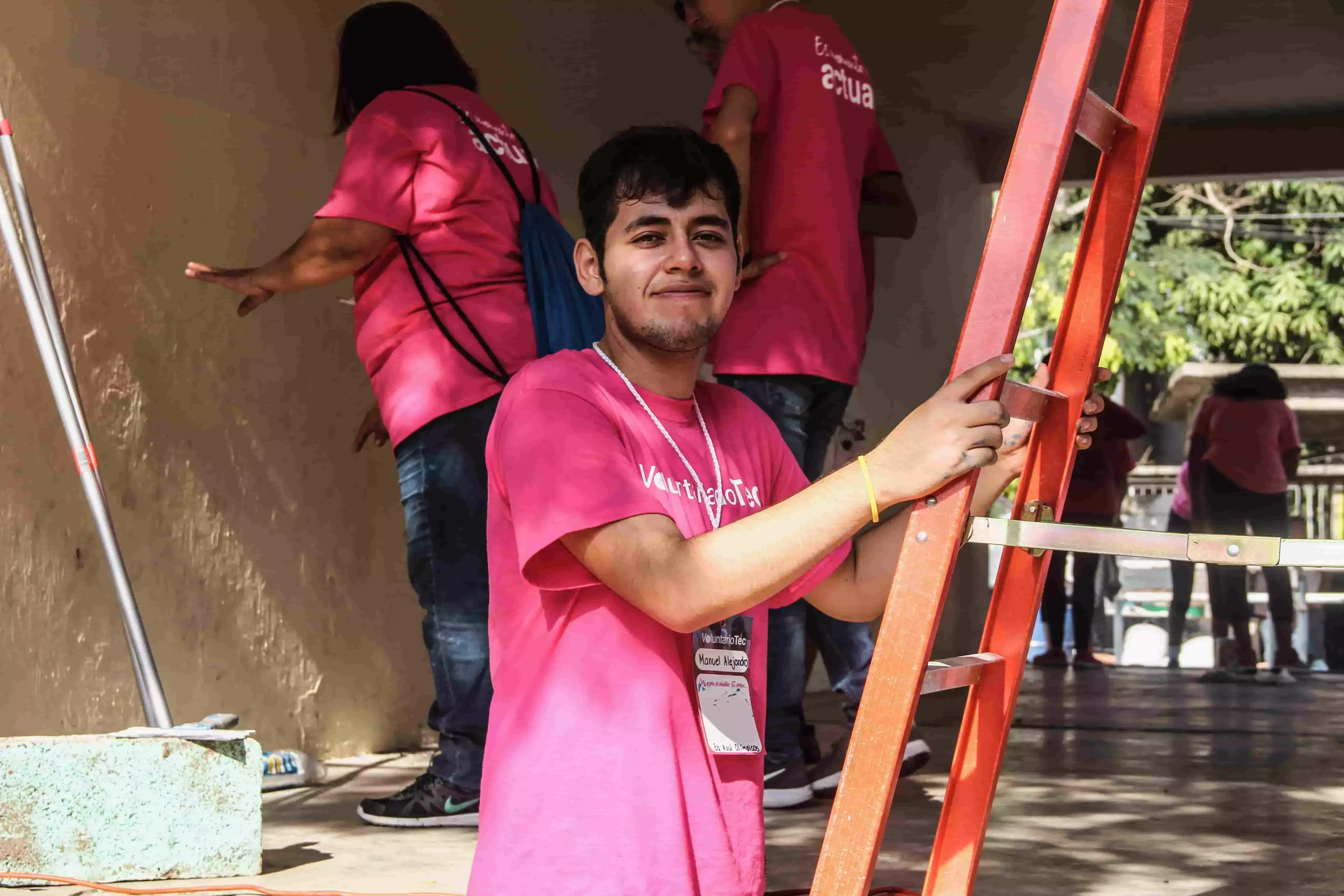 Día del voluntariado en el Tec Campus Tampico