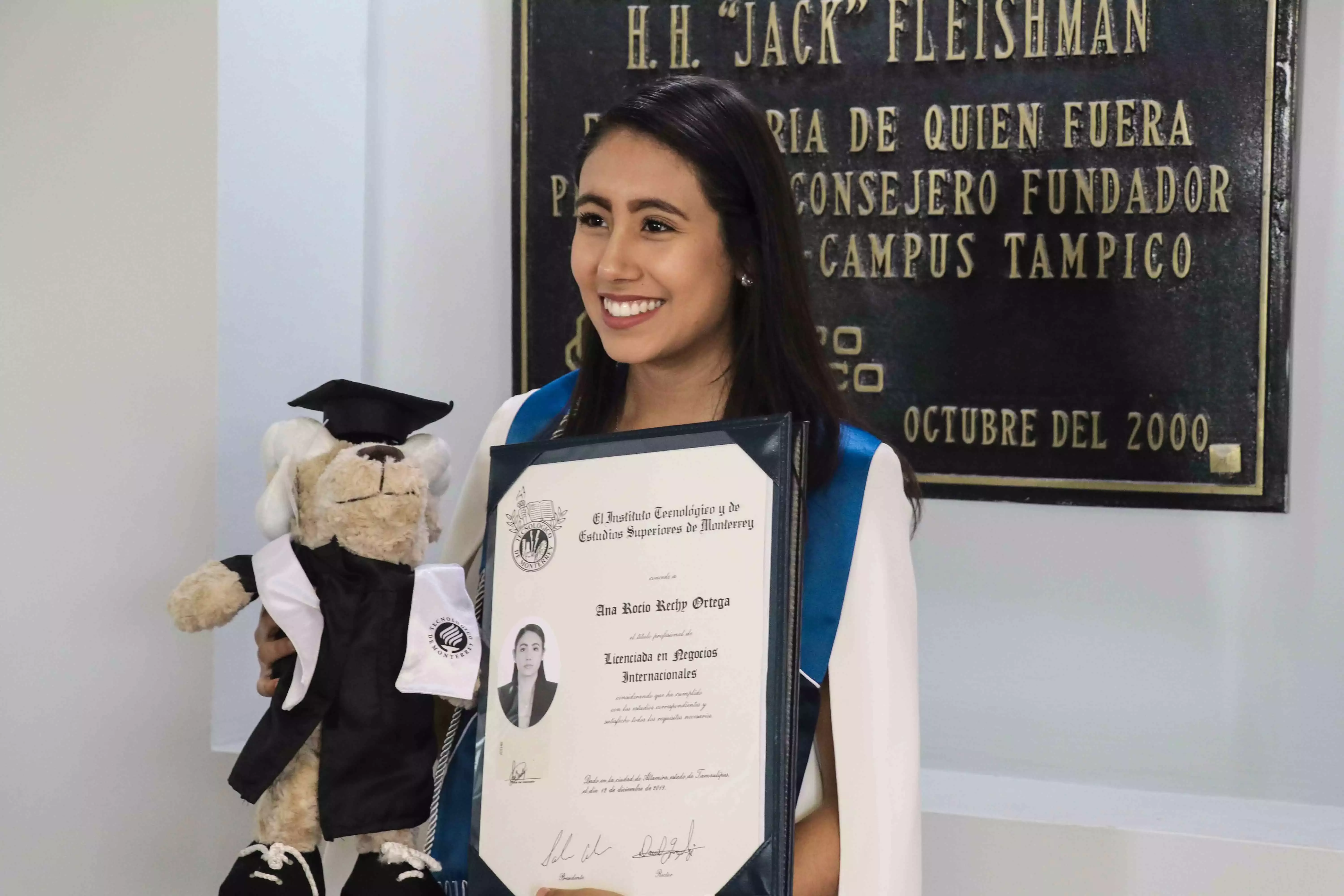 Graduación de profesional del Tec de Monterrey Campus Tampico 