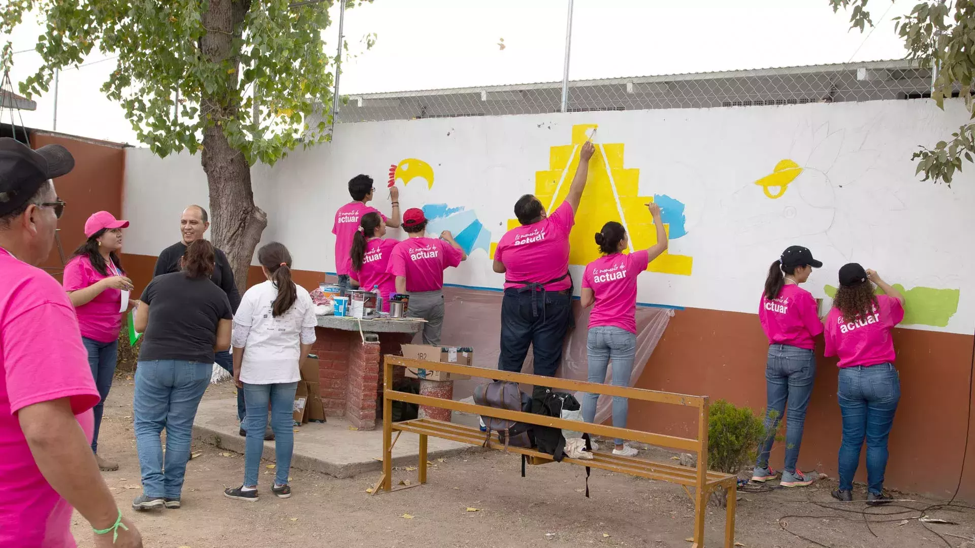 Actividades Voluntariado Escuela Quetzalcóatl de Pachuca