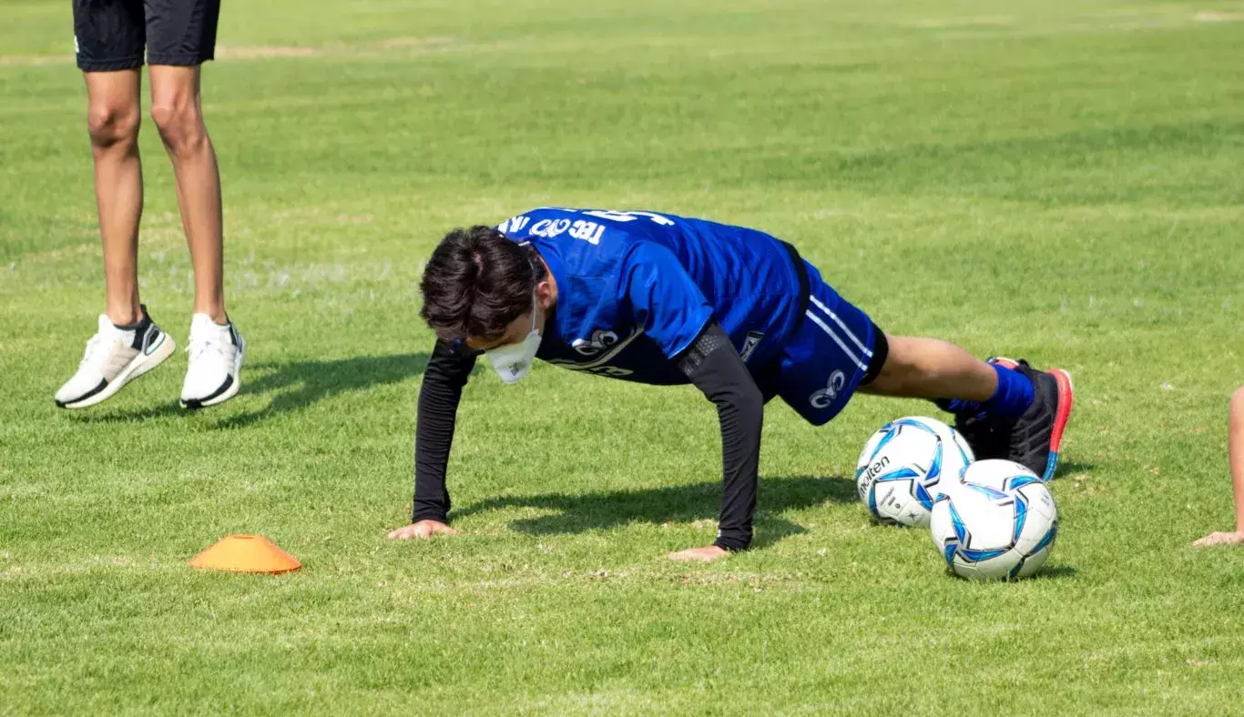 Entrenamiento Fútbol Campus Irapuato 