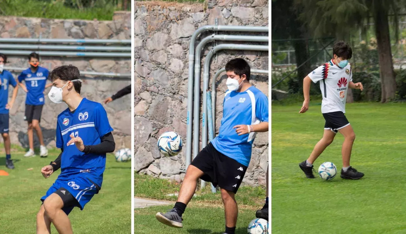 Entrenamiento Fútbol Campus Irapuato 