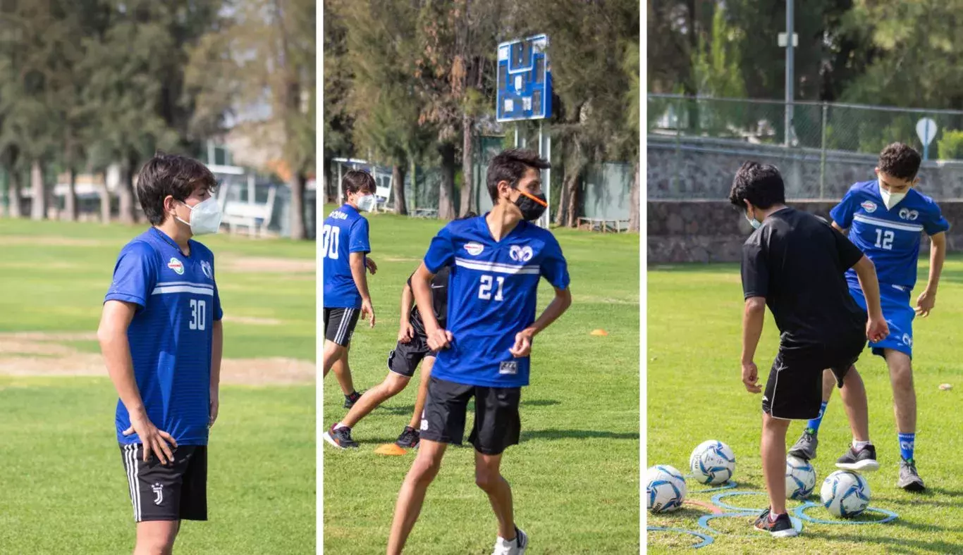 Entrenamiento Fútbol Campus Irapuato 