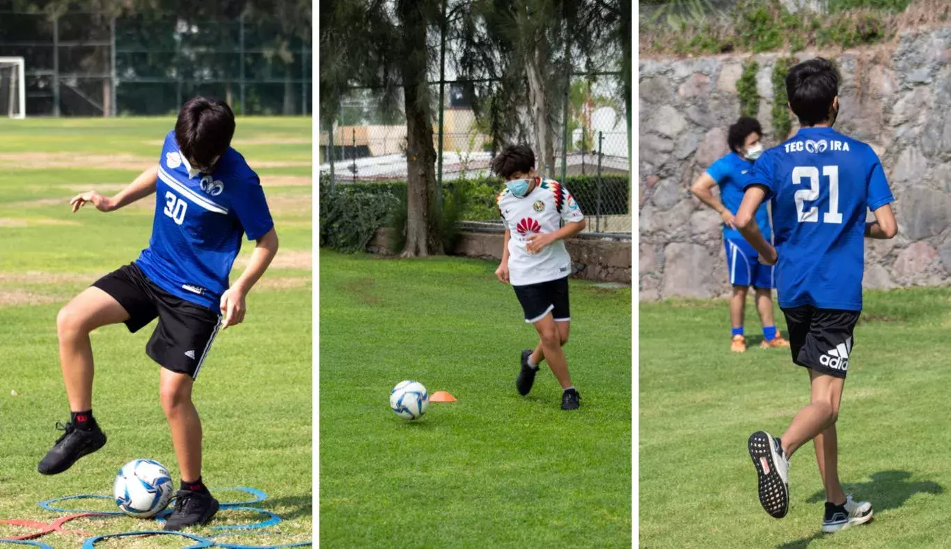 Entrenamiento Fútbol Campus Irapuato 